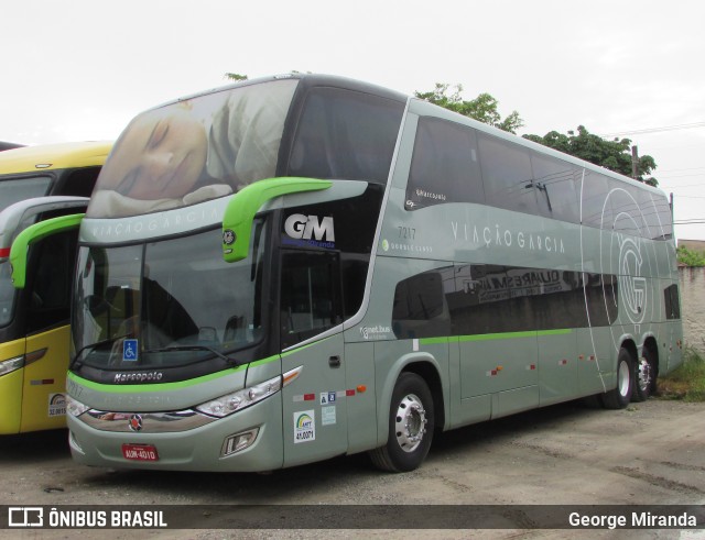 Viação Garcia 7217 na cidade de São José dos Campos, São Paulo, Brasil, por George Miranda. ID da foto: 6452114.