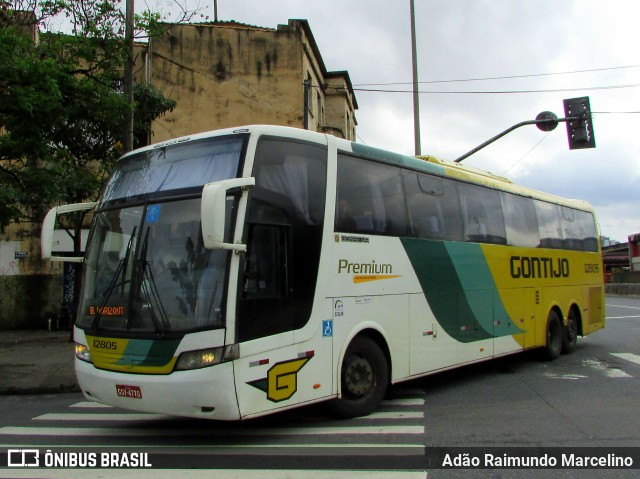 Empresa Gontijo de Transportes 12805 na cidade de Belo Horizonte, Minas Gerais, Brasil, por Adão Raimundo Marcelino. ID da foto: 6452916.