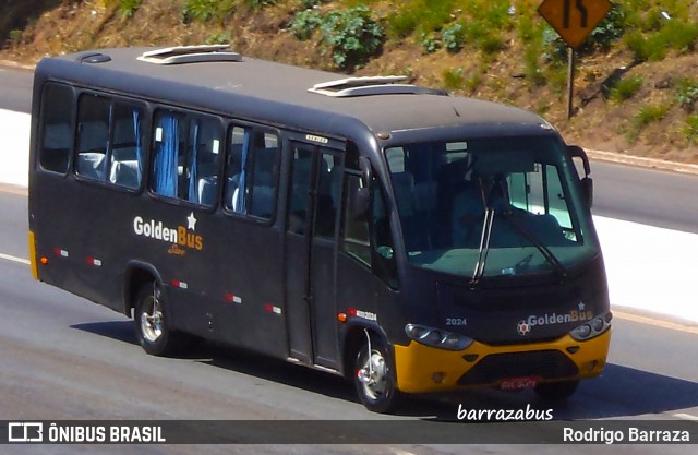 Golden Bus 2024 na cidade de Belo Horizonte, Minas Gerais, Brasil, por Rodrigo Barraza. ID da foto: 6452680.