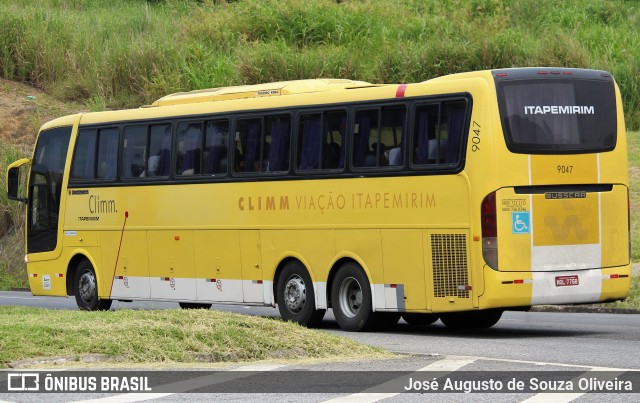 Viação Itapemirim 9047 na cidade de Barra do Piraí, Rio de Janeiro, Brasil, por José Augusto de Souza Oliveira. ID da foto: 6451789.