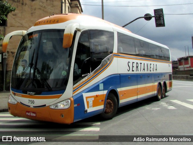 Viação Sertaneja 750 na cidade de Belo Horizonte, Minas Gerais, Brasil, por Adão Raimundo Marcelino. ID da foto: 6452938.