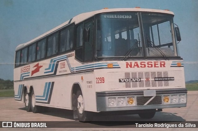 Viação Nasser 2299 na cidade de Brasil, por Tarcisio Rodrigues da Silva. ID da foto: 6452884.