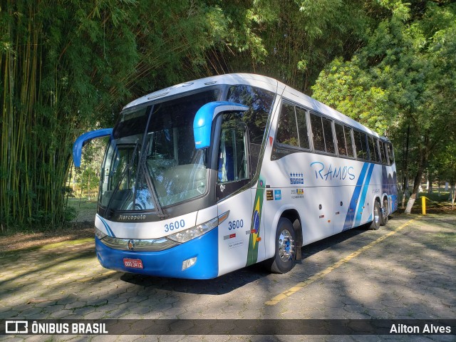 Ramos Turismo 3600 na cidade de Lambari, Minas Gerais, Brasil, por Ailton Alves. ID da foto: 6453555.