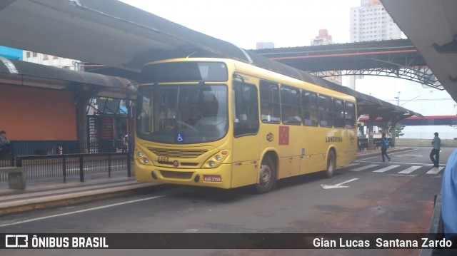 TCGL - Transportes Coletivos Grande Londrina 3360 na cidade de Londrina, Paraná, Brasil, por Gian Lucas  Santana Zardo. Número da foto: #6453749.
