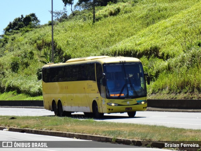 Viação Itapemirim 8827 na cidade de Viana, Espírito Santo, Brasil, por Braian Ferreira. Número da foto: #6453992.