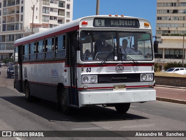 CODESA - Compañia Omnibuseira del Este 63 na cidade de Punta del Este, Maldonado, Uruguai, por Alexandre M.  Sanches. ID da foto: 6454648.