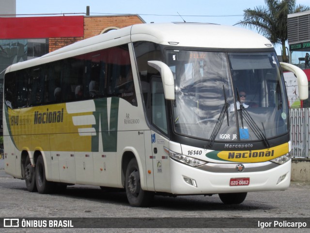 Viação Nacional 16140 na cidade de Divinópolis, Minas Gerais, Brasil, por Igor Policarpo. Número da foto: #6453456.