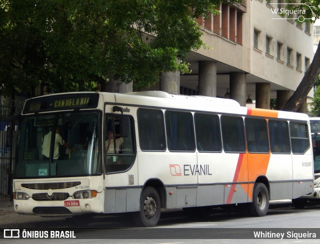 Evanil Transportes e Turismo RJ 132.097 na cidade de Rio de Janeiro, Rio de Janeiro, Brasil, por Whitiney Siqueira. ID da foto: 6454120.