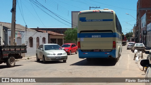 Viação Novo Horizonte 808811 na cidade de Barra da Estiva, Bahia, Brasil, por Flávio  Santos. ID da foto: 6453524.