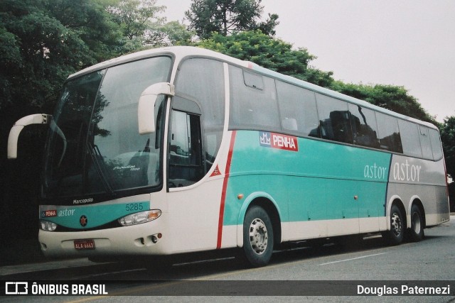 Empresa de Ônibus Nossa Senhora da Penha 5285 na cidade de Curitiba, Paraná, Brasil, por Douglas Paternezi. ID da foto: 6454275.