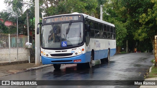 Empresa de Transporte Coletivo Viamão 551 na cidade de Viamão, Rio Grande do Sul, Brasil, por Max Ramos. Número da foto: #6456087.