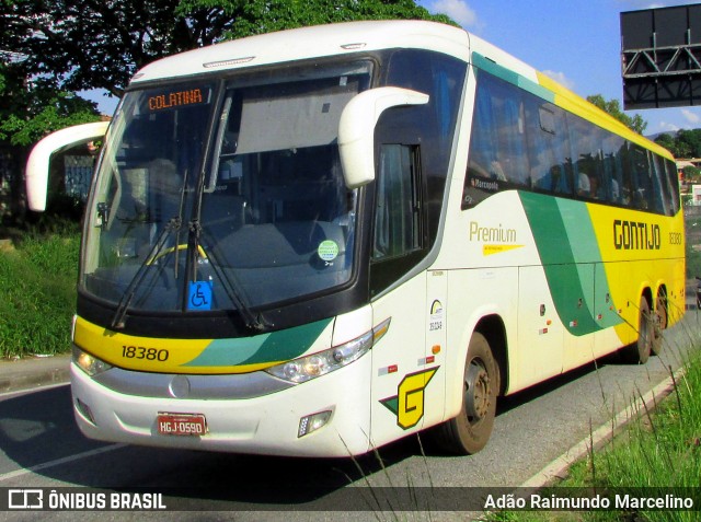 Empresa Gontijo de Transportes 18380 na cidade de Belo Horizonte, Minas Gerais, Brasil, por Adão Raimundo Marcelino. Número da foto: #6456913.