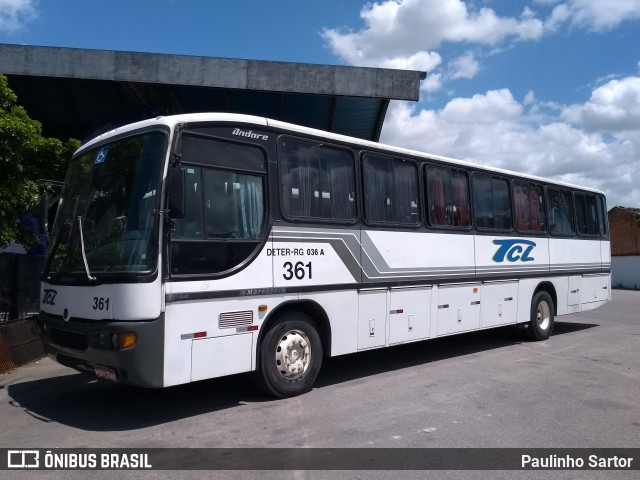 TCL - Transportes Capivari Ltda 361 na cidade de Tubarão, Santa Catarina, Brasil, por Paulinho Sartor. ID da foto: 6455965.