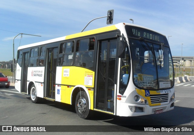 Allibus Transportes 4 5170 na cidade de São Paulo, São Paulo, Brasil, por William Bispo da Silva. Número da foto: #6455853.