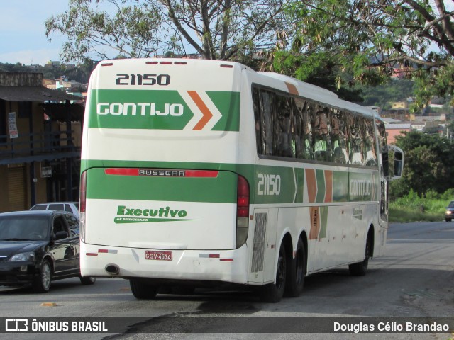 Empresa Gontijo de Transportes 21150 na cidade de Belo Horizonte, Minas Gerais, Brasil, por Douglas Célio Brandao. ID da foto: 6456071.