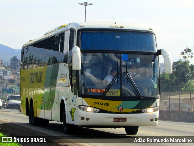 Empresa Gontijo de Transportes 14475 na cidade de Belo Horizonte, Minas Gerais, Brasil, por Adão Raimundo Marcelino. Número da foto: #6456934.