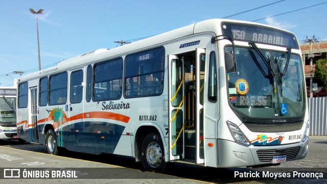 Auto Viação Salineira RJ 111.062 na cidade de Cabo Frio, Rio de Janeiro, Brasil, por Patrick Moyses Proença. ID da foto: 6455813.