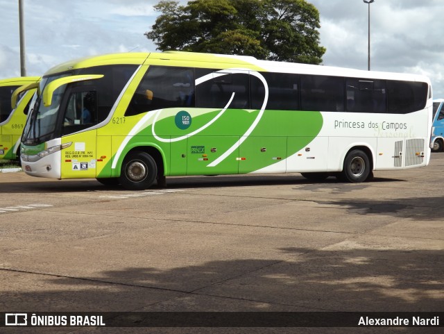 Expresso Princesa dos Campos 6217 na cidade de Cascavel, Paraná, Brasil, por Alexandre Rodrigo. ID da foto: 6456361.