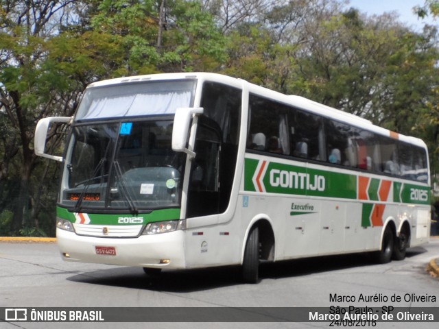 Empresa Gontijo de Transportes 20125 na cidade de São Paulo, São Paulo, Brasil, por Marco Aurélio de Oliveira. ID da foto: 6457345.