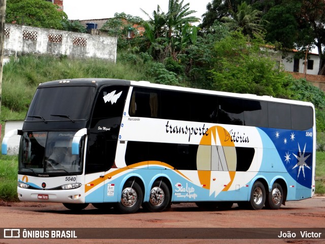 Transporte Vitória 5040 na cidade de São Luís, Maranhão, Brasil, por João Victor. Número da foto: #6457133.