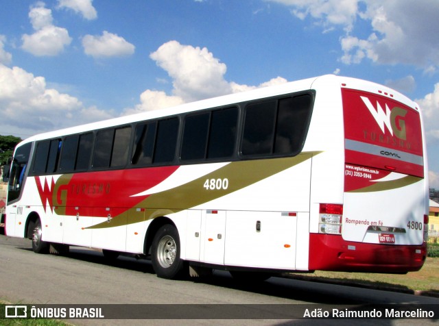 WG Turismo 4800 na cidade de Belo Horizonte, Minas Gerais, Brasil, por Adão Raimundo Marcelino. Número da foto: #6456902.