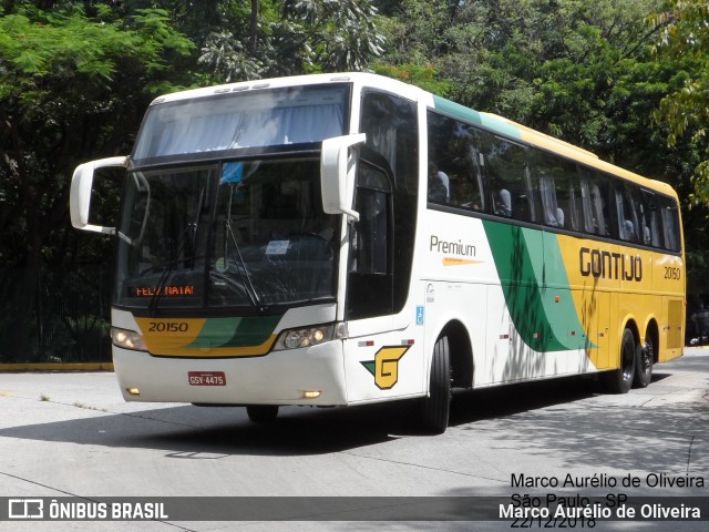 Empresa Gontijo de Transportes 20150 na cidade de São Paulo, São Paulo, Brasil, por Marco Aurélio de Oliveira. ID da foto: 6457354.