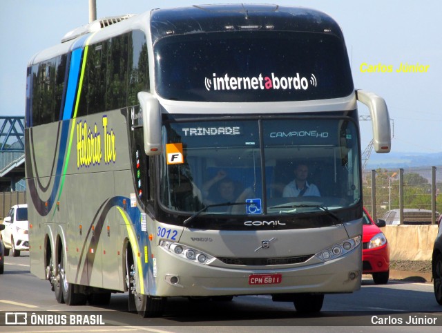 Hilário Tur 3012 na cidade de Goiânia, Goiás, Brasil, por Carlos Júnior. ID da foto: 6457035.