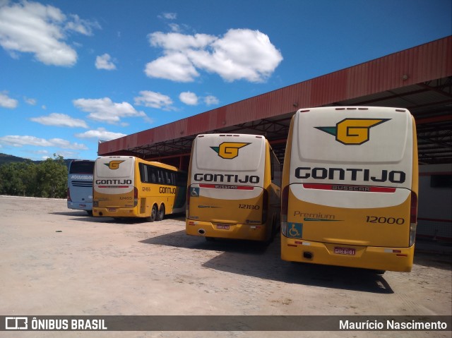 Empresa Gontijo de Transportes 12000 na cidade de Itaobim, Minas Gerais, Brasil, por Maurício Nascimento. ID da foto: 6457337.