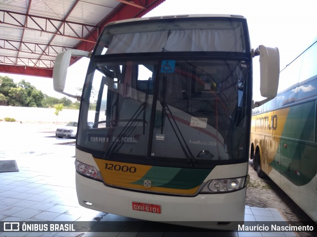 Empresa Gontijo de Transportes 12000 na cidade de Itaobim, Minas Gerais, Brasil, por Maurício Nascimento. ID da foto: 6457317.