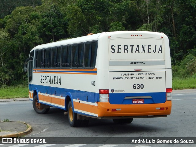 Viação Sertaneja 630 na cidade de Juiz de Fora, Minas Gerais, Brasil, por André Luiz Gomes de Souza. ID da foto: 6456925.