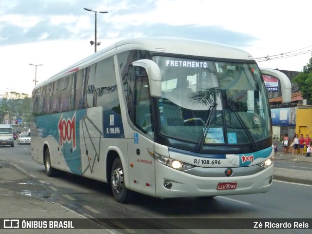 Auto Viação 1001 RJ 108.696 na cidade de Rio de Janeiro, Rio de Janeiro, Brasil, por Zé Ricardo Reis. Número da foto: #6458440.