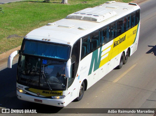 Viação Nacional 14225 na cidade de Belo Horizonte, Minas Gerais, Brasil, por Adão Raimundo Marcelino. ID da foto: 6459338.