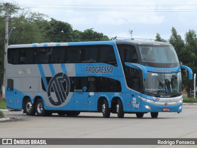 Auto Viação Progresso 6097 na cidade de Natal, Rio Grande do Norte, Brasil, por Rodrigo Fonseca. ID da foto: 6458866.