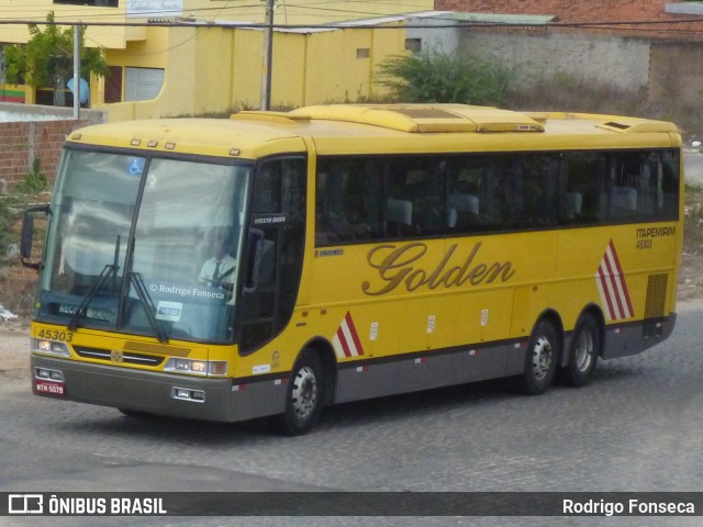 Viação Itapemirim 45303 na cidade de Caruaru, Pernambuco, Brasil, por Rodrigo Fonseca. ID da foto: 6458841.