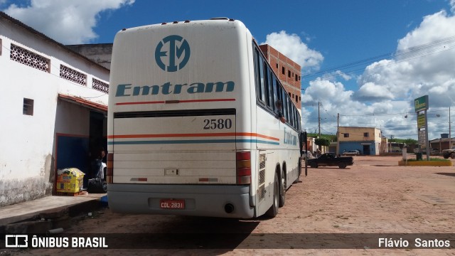 Emtram 2580 na cidade de Barra da Estiva, Bahia, Brasil, por Flávio  Santos. Número da foto: #6457808.