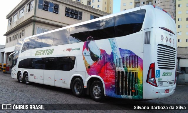 Eucatur - Empresa União Cascavel de Transportes e Turismo 5319 na cidade de São Paulo, São Paulo, Brasil, por Silvano Barboza da Silva. Número da foto: #6457469.