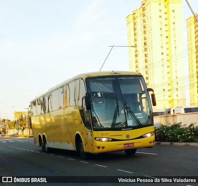 Viação Itapemirim 8639 na cidade de Campos dos Goytacazes, Rio de Janeiro, Brasil, por Vinicius Pessoa da Silva Valadares. Número da foto: #6458038.