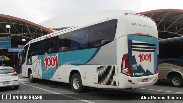 Auto Viação 1001 RJ 108.409 na cidade de Aparecida, São Paulo, Brasil, por Alex Ramos Ribeiro. ID da foto: 6458944.