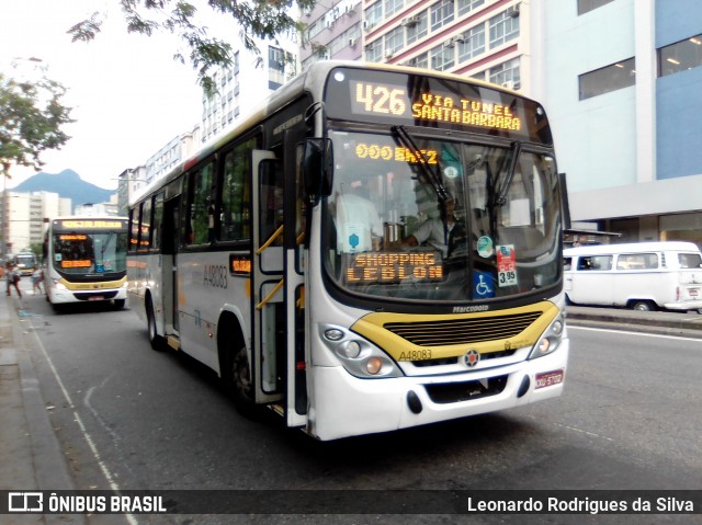 Auto Viação Alpha A48083 na cidade de Rio de Janeiro, Rio de Janeiro, Brasil, por Leonardo Rodrigues da Silva. ID da foto: 6459049.