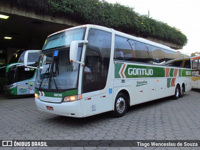 Empresa Gontijo de Transportes 11650 na cidade de Belo Horizonte, Minas Gerais, Brasil, por Tiago Wenceslau de Souza. ID da foto: 6460340.