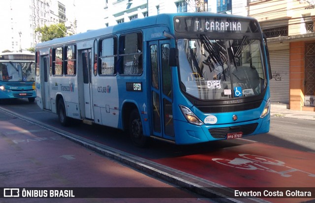 Santa Zita Transportes Coletivos 21182 na cidade de Vitória, Espírito Santo, Brasil, por Everton Costa Goltara. Número da foto: #6459825.