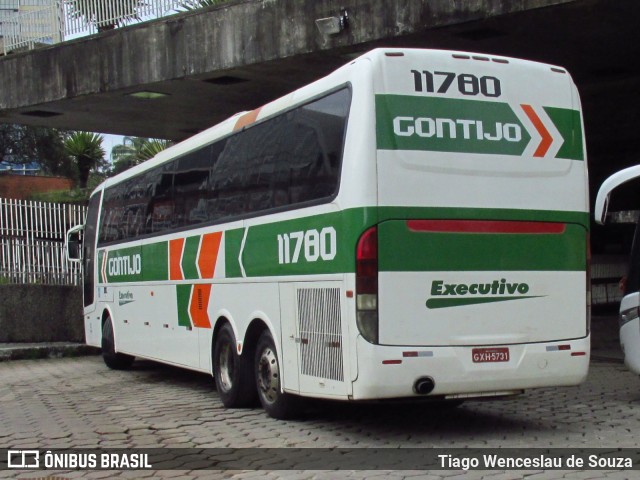 Empresa Gontijo de Transportes 11780 na cidade de Belo Horizonte, Minas Gerais, Brasil, por Tiago Wenceslau de Souza. ID da foto: 6460500.