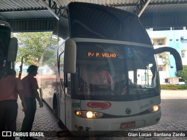 Eucatur - Empresa União Cascavel de Transportes e Turismo 4426 na cidade de Ji-Paraná, Rondônia, Brasil, por Gian Lucas  Santana Zardo. ID da foto: 6461955.