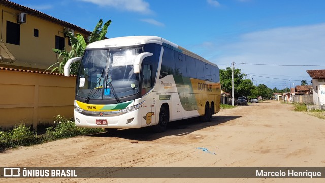 Empresa Gontijo de Transportes 18815 na cidade de Nova Viçosa, Bahia, Brasil, por Marcelo Henrique. Número da foto: #6461228.