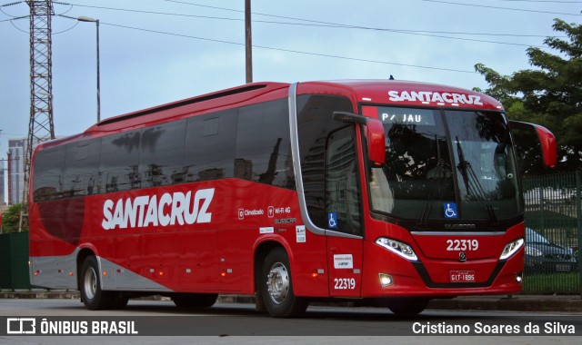 Viação Santa Cruz 22319 na cidade de São Paulo, São Paulo, Brasil, por Cristiano Soares da Silva. Número da foto: #6462067.