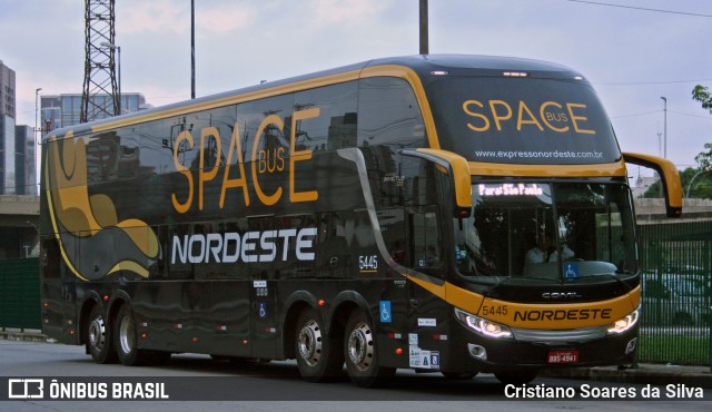 Expresso Nordeste 5445 na cidade de São Paulo, São Paulo, Brasil, por Cristiano Soares da Silva. Número da foto: #6462083.
