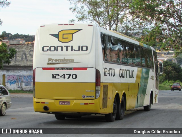 Empresa Gontijo de Transportes 12470 na cidade de Belo Horizonte, Minas Gerais, Brasil, por Douglas Célio Brandao. ID da foto: 6461024.