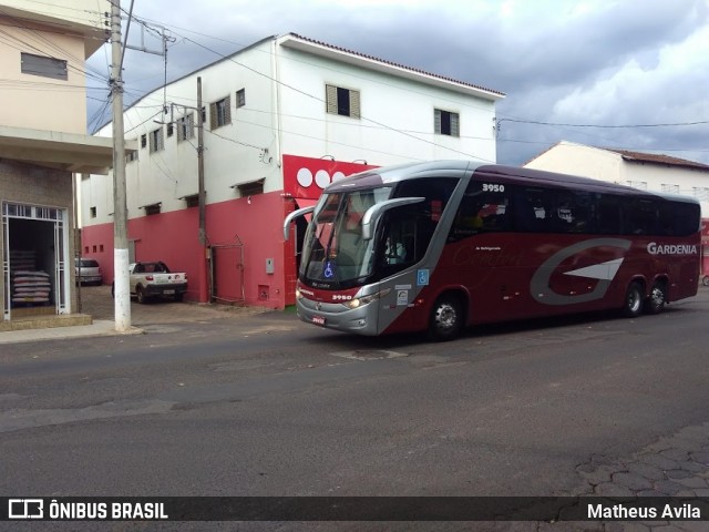 Expresso Gardenia 3950 na cidade de Alpinópolis, Minas Gerais, Brasil, por Matheus Avila. Número da foto: #6459866.
