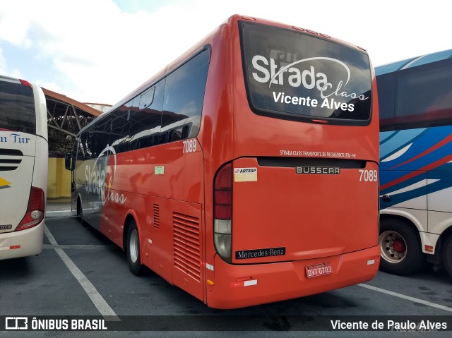 Strada Class Transporte de Passageiros 7089 na cidade de Aparecida, São Paulo, Brasil, por Vicente de Paulo Alves. Número da foto: #6459672.