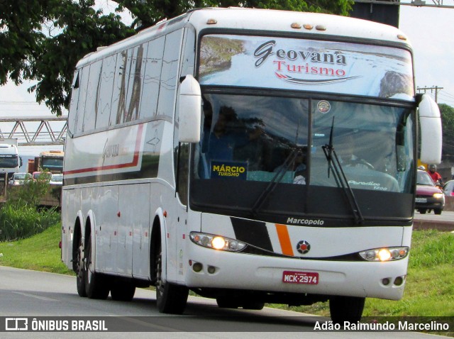 Geovana Turismo 2974 na cidade de Belo Horizonte, Minas Gerais, Brasil, por Adão Raimundo Marcelino. ID da foto: 6462153.